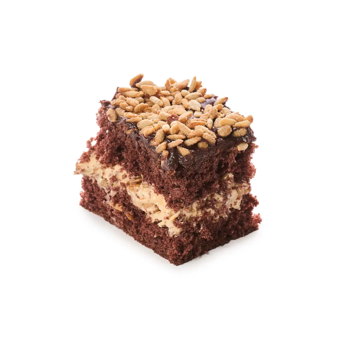 Ciasto ze słonecznikiem i karmelem